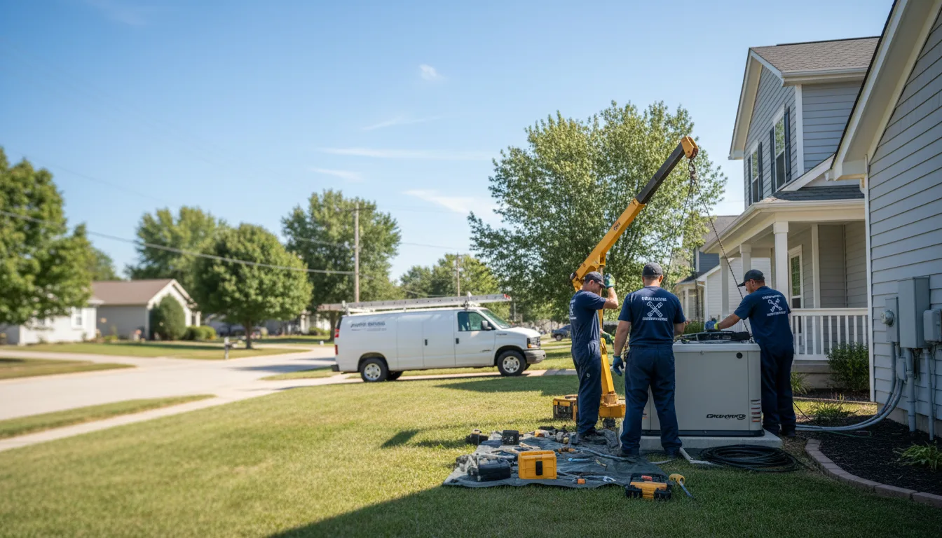 Generator Installation in Riesel, TX near me